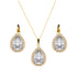 Комплект "Debesu Piliens" с кристаллами Swarovski™